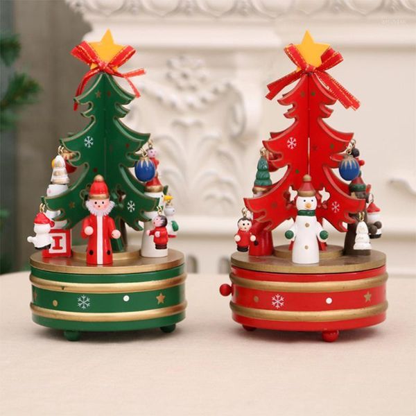 christmas decorations wooden tree with music box ornaments home living room table creative figurine
christmas decorations wooden tree with music box ornaments home living room table creative figurine