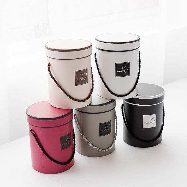 gift wrap ladies presents box bouquet hug bucket with lid packing case portable round vase flowers
gift wrap ladies presents box bouquet hug bucket with lid packing case portable round vase flowers