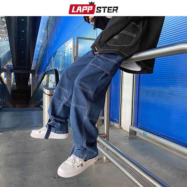 lappster men patchwork harajuku y2k baggy jeans japanese streetwear hip hop wide leg denim trousers plus size harem pants, Blue
lappster men patchwork harajuku y2k baggy jeans japanese streetwear hip hop wide leg denim trousers plus size harem pants, Blue