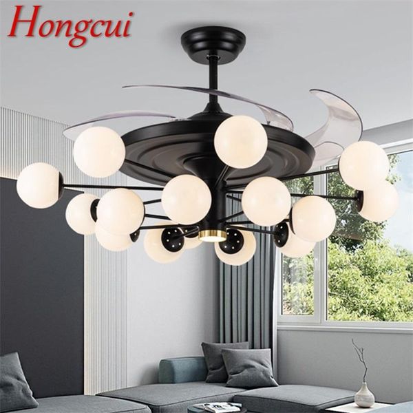hongcui modern ceiling fan lights big 52 inch lamps remote control without blade for home dining room fans
hongcui modern ceiling fan lights big 52 inch lamps remote control without blade for home dining room fans