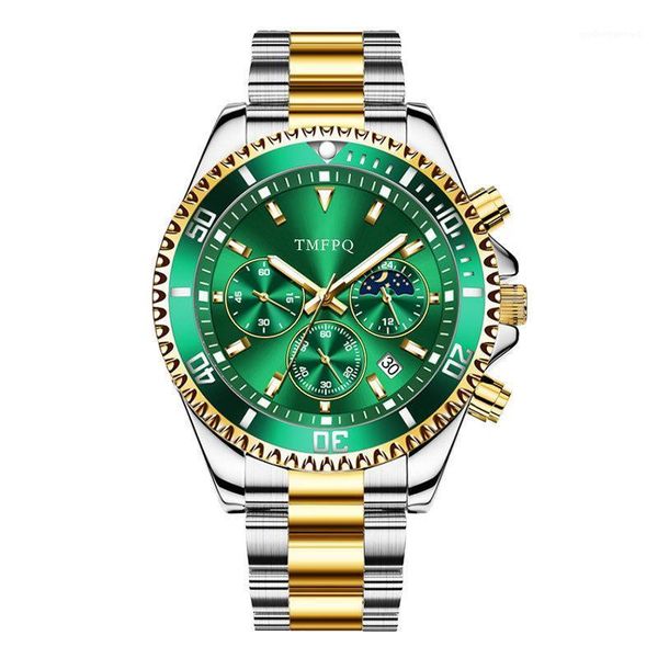 wristwatches men watch quartz multi-function moon phase luminous display 42mm 1963 watches gift unique business male cloc, Slivery;brown
wristwatches men watch quartz multi-function moon phase luminous display 42mm 1963 watches gift unique business male cloc, Slivery;brown