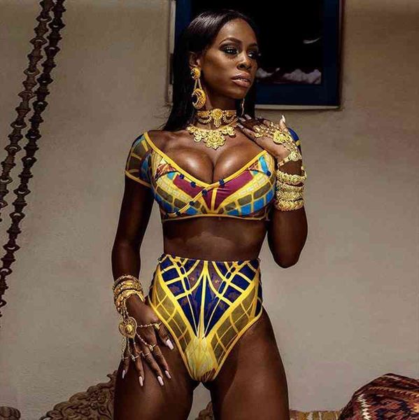 summer women african printed bikini set swimwear push-up padded high waist swimsuit beachwear bathing suit maillot de bain p4, White;black
summer women african printed bikini set swimwear push-up padded high waist swimsuit beachwear bathing suit maillot de bain p4, White;black