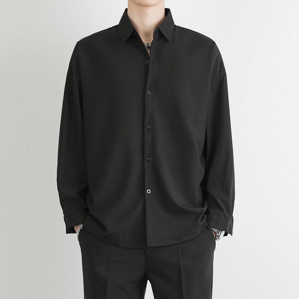 men's casual shirts shirtblack long korean version, trendy and handsome dk casual men's wear, with no iron white shirt inside rfy1, White;black
men's casual shirts shirtblack long korean version, trendy and handsome dk casual men's wear, with no iron white shirt inside rfy1, White;black