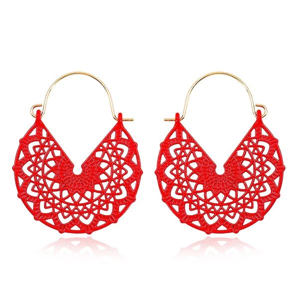 vintage white flower pattern drop earrings for women alloy ethnic pink dangle earrings fashion jewelry, Silver
vintage white flower pattern drop earrings for women alloy ethnic pink dangle earrings fashion jewelry, Silver