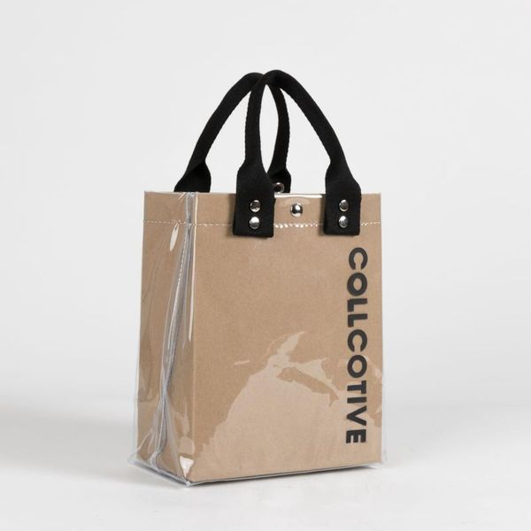 eco friendly kraft paper tote handbags vintage pvc reusable shopping bags casual crossbody work bag for women shoulder
eco friendly kraft paper tote handbags vintage pvc reusable shopping bags casual crossbody work bag for women shoulder