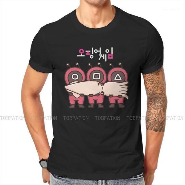 men's t-shirts squid game cartoon tshirt vintage grunge clothing loose cotton crewneck t shirt1, White;black
men's t-shirts squid game cartoon tshirt vintage grunge clothing loose cotton crewneck t shirt1, White;black