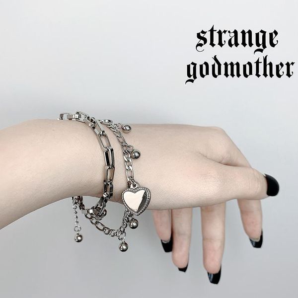 link, chain 2021 fashion cool hip hop & link bracelets jesus love smile cross grunge cold style pendant pulseras mujer, Black
link, chain 2021 fashion cool hip hop & link bracelets jesus love smile cross grunge cold style pendant pulseras mujer, Black