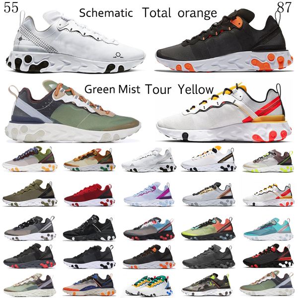 2021 running shoes tour yellow react element 87 55 men women casual orange peel sail triple black white taped seams trainers sports sneakers
2021 running shoes tour yellow react element 87 55 men women casual orange peel sail triple black white taped seams trainers sports sneakers