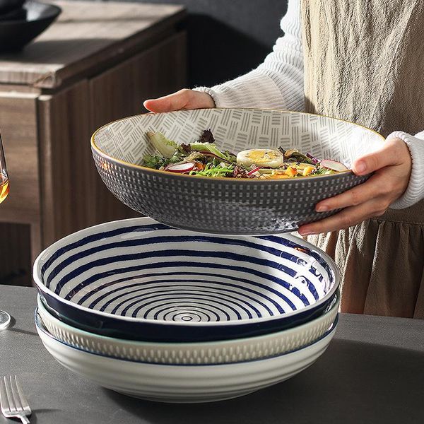 lingao soup bowl household large ceramic boiled fish oversize 12 inch japanese deep round bowls
lingao soup bowl household large ceramic boiled fish oversize 12 inch japanese deep round bowls