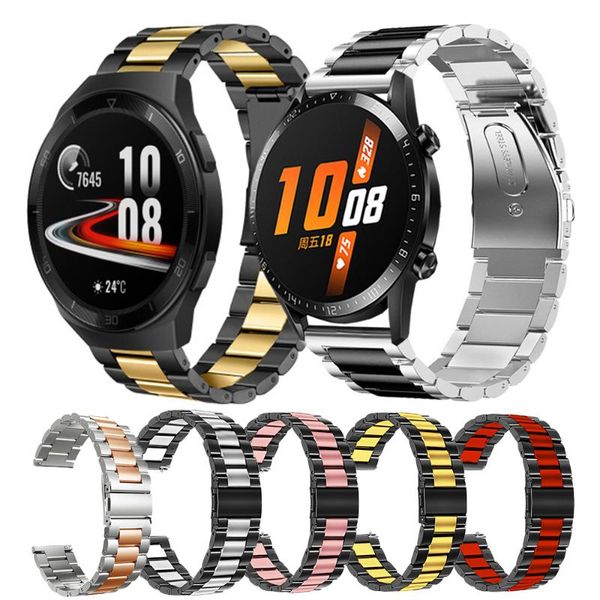 watch bands watchbands for huawei gt2 22mm three beads stainless steel metal strap gt 2e smart replacement wristband, Black;brown
watch bands watchbands for huawei gt2 22mm three beads stainless steel metal strap gt 2e smart replacement wristband, Black;brown