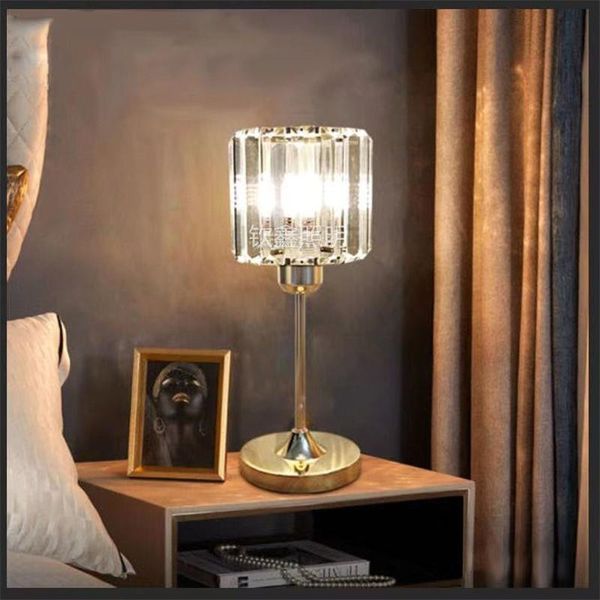 table lamps crystal bedroom lamp post modern black golden desk light night for living room study bedside decoration lighting
table lamps crystal bedroom lamp post modern black golden desk light night for living room study bedside decoration lighting