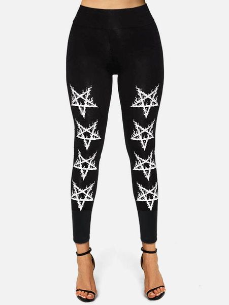 women's leggings fashion high waisted stars print skinny for fitness large size women, Black
women's leggings fashion high waisted stars print skinny for fitness large size women, Black