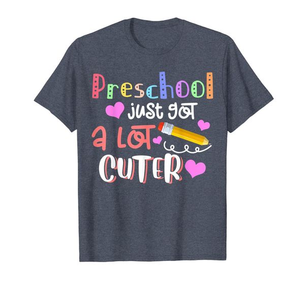 preschool just got a lot cuter cute t-shirt preschooler, White;black
preschool just got a lot cuter cute t-shirt preschooler, White;black