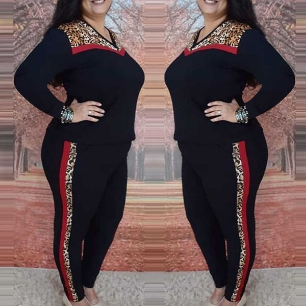 sale women tracksuit big size xlcasual leopard print two piece set long sleeve tshirt pullover pants suit 2 pcs outfits d30 210930, White
sale women tracksuit big size xlcasual leopard print two piece set long sleeve tshirt pullover pants suit 2 pcs outfits d30 210930, White
