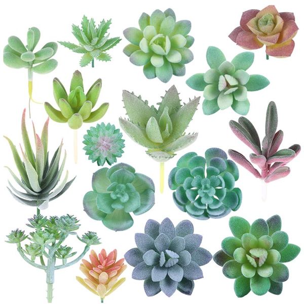 16pcs garden decoration realistic artificial succulent plant fake home diy office unpotted bonsai pick up mini living room green decorative
16pcs garden decoration realistic artificial succulent plant fake home diy office unpotted bonsai pick up mini living room green decorative