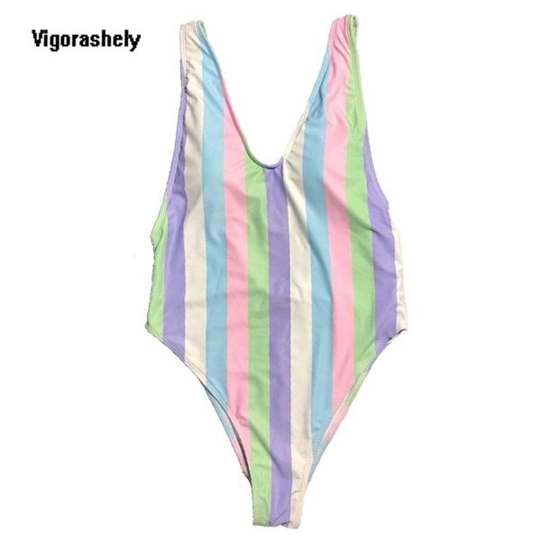 vigorashely striped swimwear women one piece swimsuit female deep v monokini bodysuit backless bathing suit swim wear 210325, White;black
vigorashely striped swimwear women one piece swimsuit female deep v monokini bodysuit backless bathing suit swim wear 210325, White;black