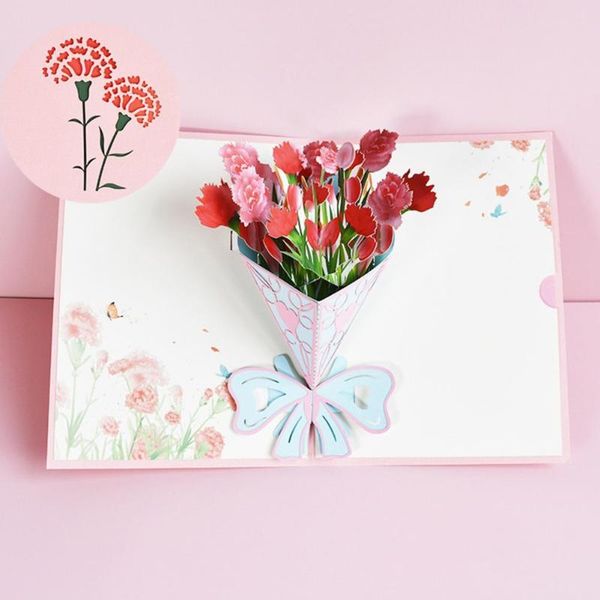 greeting card exquisite 3d carnation bouquet foldable blessing postcard for mother's day gifts cards
greeting card exquisite 3d carnation bouquet foldable blessing postcard for mother's day gifts cards