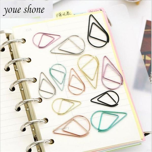 bookmark 10pcs /lots metal for book water drop paper clip color clips office supplies s/l youe shone
bookmark 10pcs /lots metal for book water drop paper clip color clips office supplies s/l youe shone