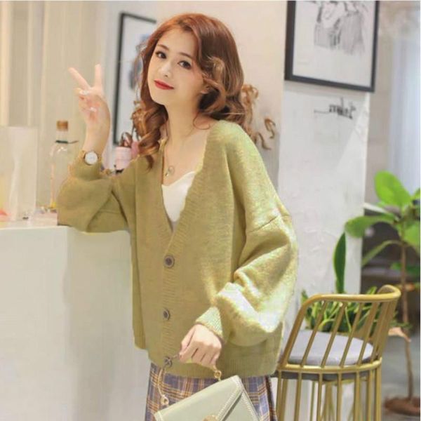women's sweaters cute loose woman korean style winter clothes cardigan knitted kobieta swetry clothing db60my, White;black
women's sweaters cute loose woman korean style winter clothes cardigan knitted kobieta swetry clothing db60my, White;black
