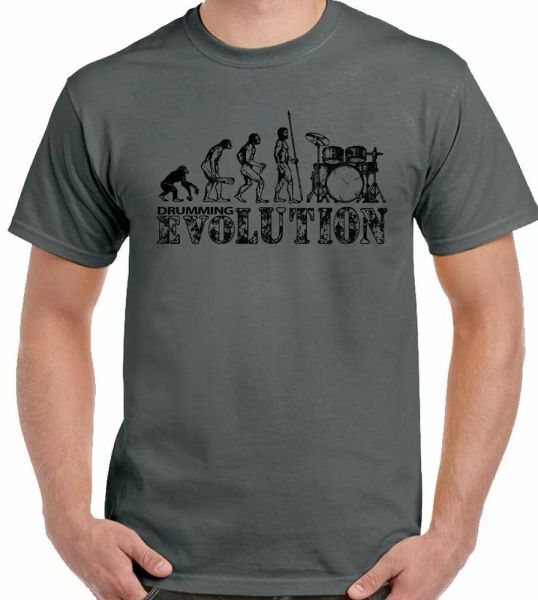 drumming t-shirt evolution mens funny drummer drum drumming snare kit sticks, White;black
drumming t-shirt evolution mens funny drummer drum drumming snare kit sticks, White;black