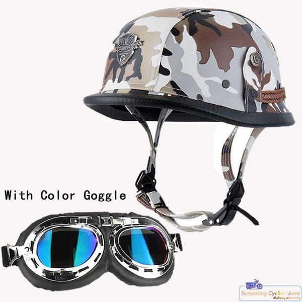 women retro helmet casco moto capacete de camouflage motorcycle army vintage half personality motos helmets
women retro helmet casco moto capacete de camouflage motorcycle army vintage half personality motos helmets