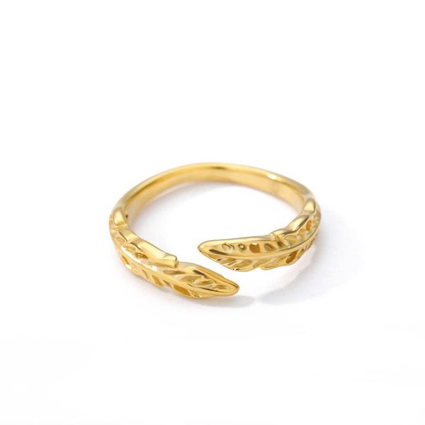 ethnic vintage leaves stainless steel ring cute feather opening adjustable for women party elegant accessories jewelry cluster rings, Golden;silver
ethnic vintage leaves stainless steel ring cute feather opening adjustable for women party elegant accessories jewelry cluster rings, Golden;silver
