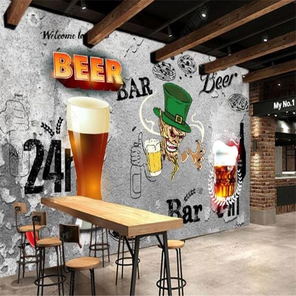 wallpapers custom retro nostalgia beer 3d wall paper bar ktv restaurant industrial decor mural self-adhesive wallpaper papel de parede
wallpapers custom retro nostalgia beer 3d wall paper bar ktv restaurant industrial decor mural self-adhesive wallpaper papel de parede