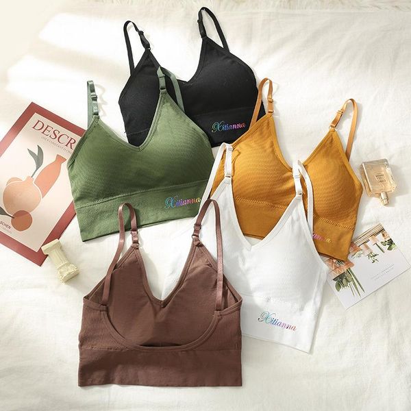 arrival women sports bra high elastic breathable crop stretchy padded shockproof yoga solid color workout bralette outfit
arrival women sports bra high elastic breathable crop stretchy padded shockproof yoga solid color workout bralette outfit