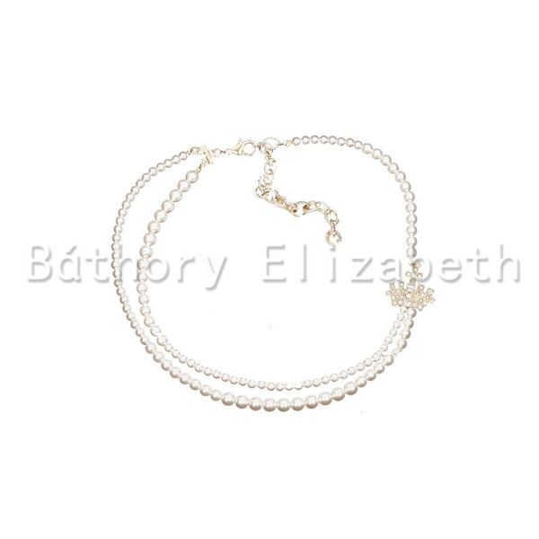 chains luxury elegant double layer pearl necklace for women vintage clavicle chain pearlsnecklace femal party jewelry, Silver
chains luxury elegant double layer pearl necklace for women vintage clavicle chain pearlsnecklace femal party jewelry, Silver