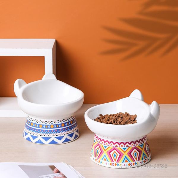 cat bowls & feeders bowl ceramic to protect the cervical spine, anti-overturning, high-foot oblique mouth, pet food, food
cat bowls & feeders bowl ceramic to protect the cervical spine, anti-overturning, high-foot oblique mouth, pet food, food