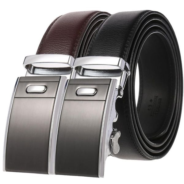 belts 2021 men silver alloy automatic buckle black cummerbunds cinturon hombre male genuine leather strap belt 140 150 160 170cm, Black;brown
belts 2021 men silver alloy automatic buckle black cummerbunds cinturon hombre male genuine leather strap belt 140 150 160 170cm, Black;brown
