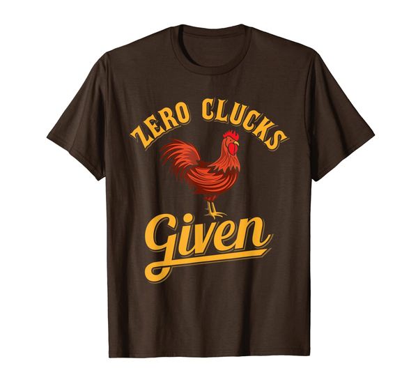 Zero Clucks Given - Chicken Farmer Chicken Lover T-Shirt, Mainly pictures
Zero Clucks Given - Chicken Farmer Chicken Lover T-Shirt, Mainly pictures