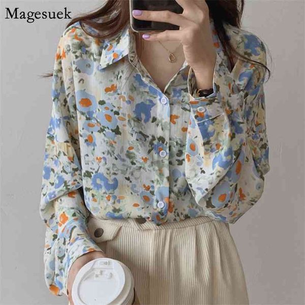autumn blouses women long sleeve floral print chiffon shirts turn-down collar korean s blusas 9946 210512, White
autumn blouses women long sleeve floral print chiffon shirts turn-down collar korean s blusas 9946 210512, White