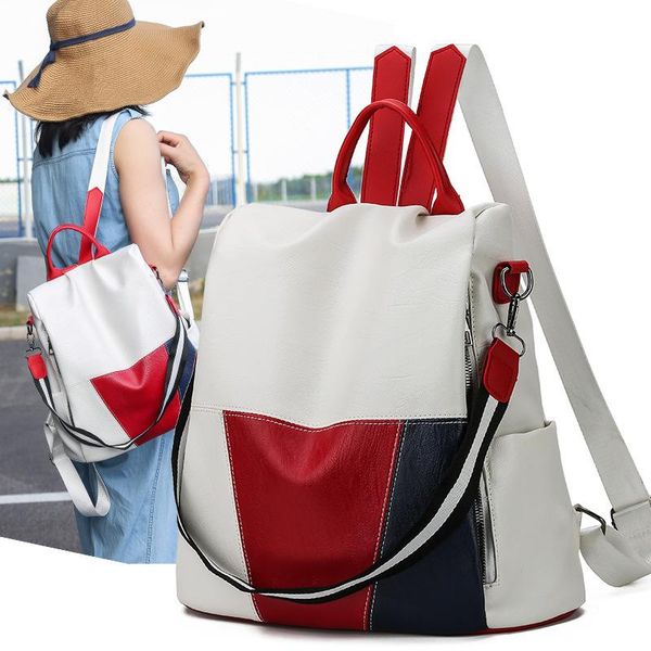 backpack 2021 leather women anti-theft travel large capacity school bags for teenage girls mochila
backpack 2021 leather women anti-theft travel large capacity school bags for teenage girls mochila