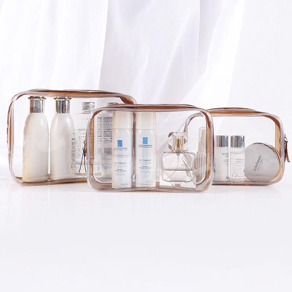 travel clear makeup bag organizer transparent pvc beautician cosmetic bags beauty toiletry make up pouch wash & cases
travel clear makeup bag organizer transparent pvc beautician cosmetic bags beauty toiletry make up pouch wash & cases