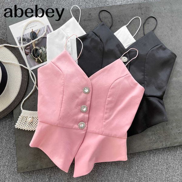 women strap crop v neck sleeveless slim party y2k korean off shoulder elastic ruched short camisole 210715, White
women strap crop v neck sleeveless slim party y2k korean off shoulder elastic ruched short camisole 210715, White