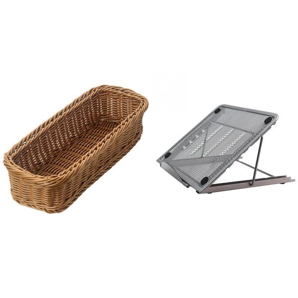 storage baskets adjustable lapstand folding cooling mesh bracket & deskcutlery basket woven
storage baskets adjustable lapstand folding cooling mesh bracket & deskcutlery basket woven