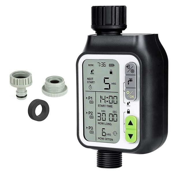 watering equipments programmable water timer automatic hose system plant lawn sprinkler kit irrigation for garden
watering equipments programmable water timer automatic hose system plant lawn sprinkler kit irrigation for garden
