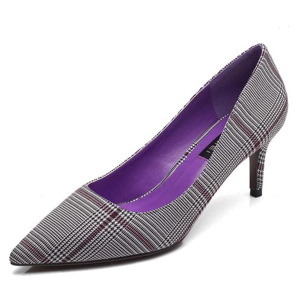 dress shoes women pumps ol fashion spell color plaid 5cm med heel single female pointed toe cotton fabric office party woman, Black
dress shoes women pumps ol fashion spell color plaid 5cm med heel single female pointed toe cotton fabric office party woman, Black