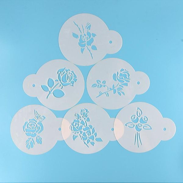 cake tools 6pcs valentine's day sugarcraft rose flower lace stencil wedding decorating fondant embossed mould
cake tools 6pcs valentine's day sugarcraft rose flower lace stencil wedding decorating fondant embossed mould
