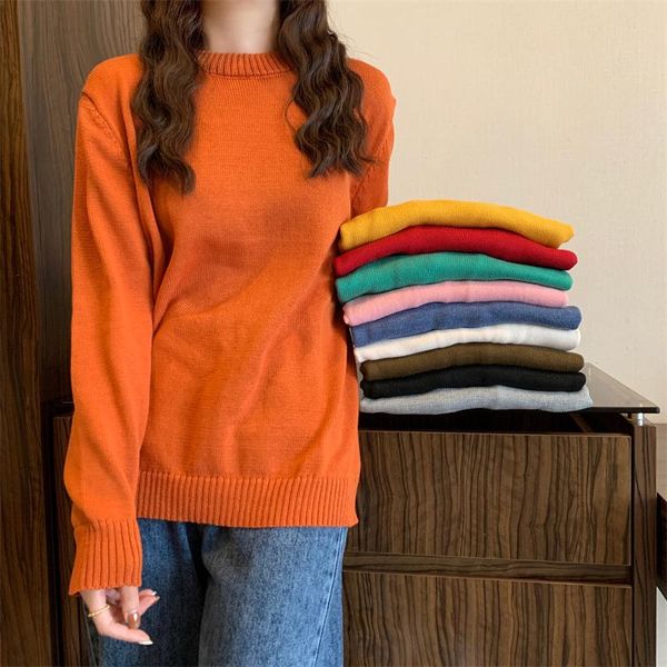 women's sweaters jmprs sweet women sweater casual o neck pullover cute jumper knitted loose long sleeve female fall solid simple 2021, White;black
women's sweaters jmprs sweet women sweater casual o neck pullover cute jumper knitted loose long sleeve female fall solid simple 2021, White;black