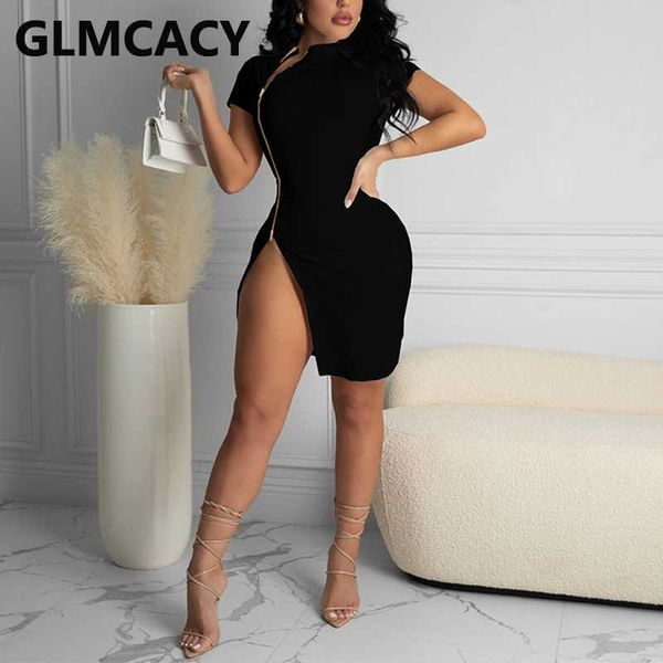women casual long sleeve diagonal zipper design mini dress slim chic bodycon party dresses 210702, Black;gray
women casual long sleeve diagonal zipper design mini dress slim chic bodycon party dresses 210702, Black;gray