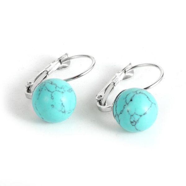 stud fashion boho natural gem stone earrings simple round turquoises crystal silver color copper french earring hoop for women, Golden;silver
stud fashion boho natural gem stone earrings simple round turquoises crystal silver color copper french earring hoop for women, Golden;silver