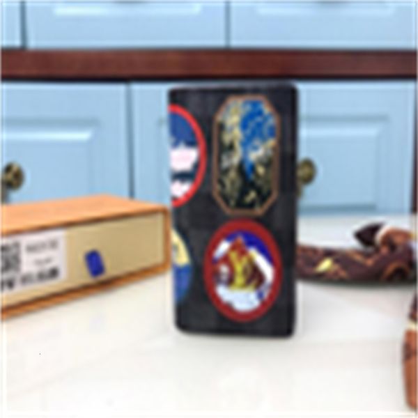 purse brand designer luxury n60130 new wallet real leather cases compact long wallets chain wallet pouches key card holders phone, Red;black
purse brand designer luxury n60130 new wallet real leather cases compact long wallets chain wallet pouches key card holders phone, Red;black
