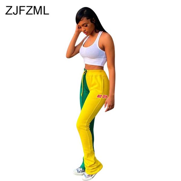 yellow green color block spliced sweatpant women casual body letter print stacked jogger pant activewear workout flare leggings women's, Black;white
yellow green color block spliced sweatpant women casual body letter print stacked jogger pant activewear workout flare leggings women's, Black;white