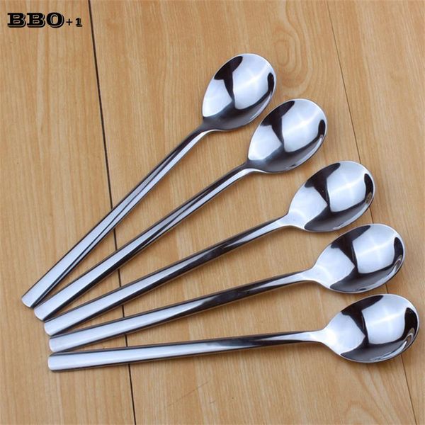 spoons 10pcs/lot fashion korean style long handle stainless steel tea coffee spoon dinner soup silver creative tableware set
spoons 10pcs/lot fashion korean style long handle stainless steel tea coffee spoon dinner soup silver creative tableware set