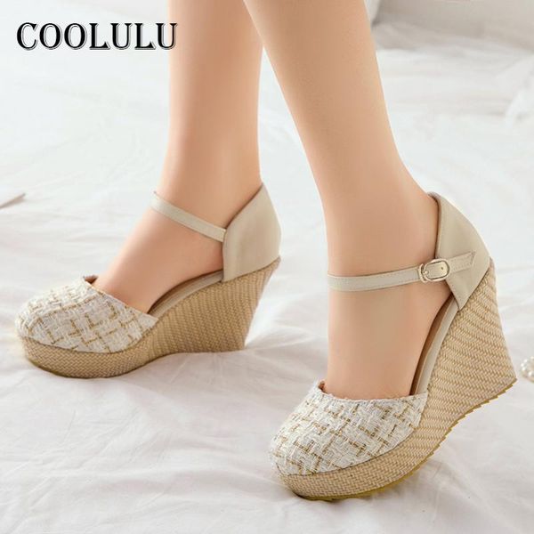 dress shoes coolulu two piece women platform super high heels espadrille wedges heel pumps buckle ladies footwear 2021 spring black 43
dress shoes coolulu two piece women platform super high heels espadrille wedges heel pumps buckle ladies footwear 2021 spring black 43