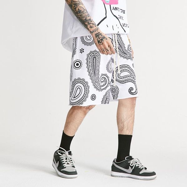 high street cashew flower drawstring casual shorts mens and womens retro straight wide leg oversize five-point pants men's, White;black
high street cashew flower drawstring casual shorts mens and womens retro straight wide leg oversize five-point pants men's, White;black