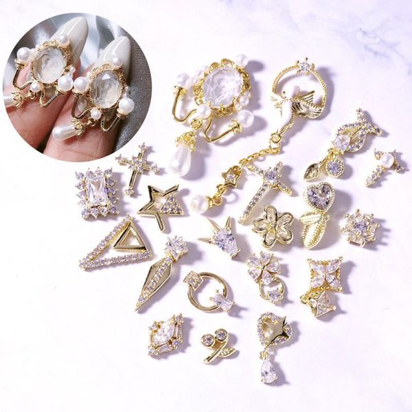 charm retro style zircon triangle flower nail art rhinestone diy jewelry decoration1, Silver;gold
charm retro style zircon triangle flower nail art rhinestone diy jewelry decoration1, Silver;gold