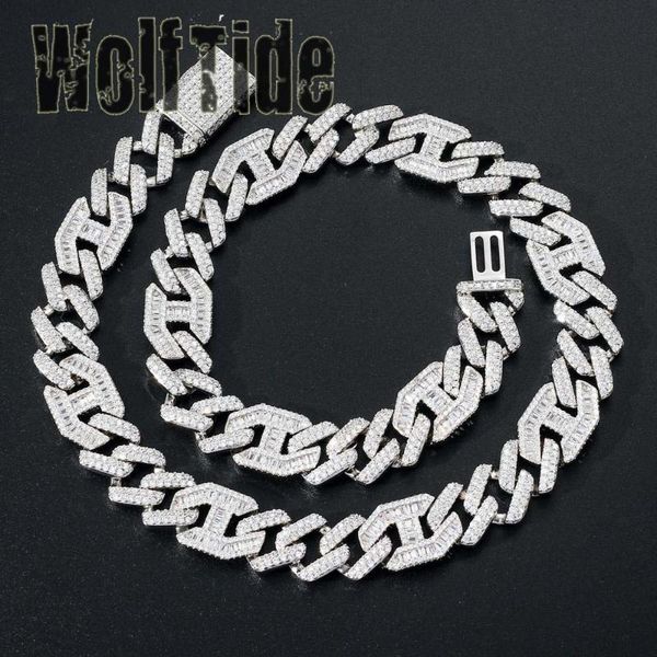 chains designr brass 15mm prong cuban link chain choker necklace bling men's hip hop iced out cz curb jewelry gifts for guys, Silver
chains designr brass 15mm prong cuban link chain choker necklace bling men's hip hop iced out cz curb jewelry gifts for guys, Silver